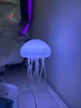 Lámpara LED con forma de medusa
